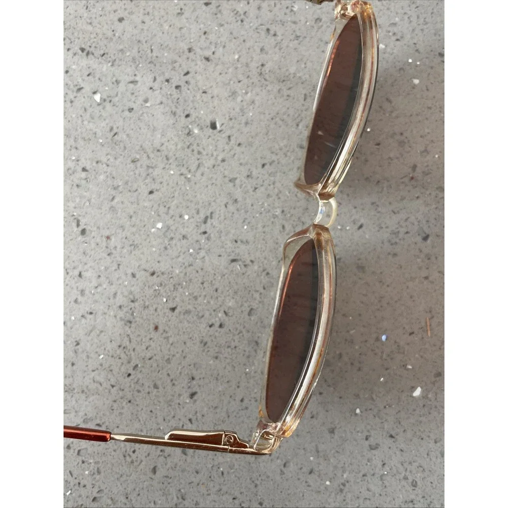 Rembrand Eyeglasses Frames ONLY AMY Beige 135 Full Rim Oval Vintage print